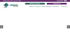Desktop Screenshot of longbranch-dental.com